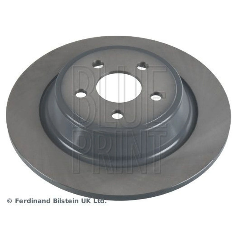 Blue Print 2 x Solid Rear Brake Discs ADF124375