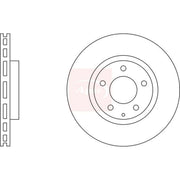 Apec 2 x Vented Front Brake Discs DSK2416