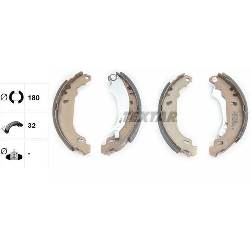 Textar Brake Shoe Set Axle Kit 91053800