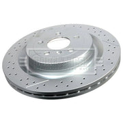 Borg & Beck 2 x / Rear Brake Discs BBD6131S