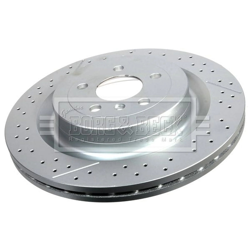 Borg & Beck 2 x / Rear Brake Discs BBD6131S