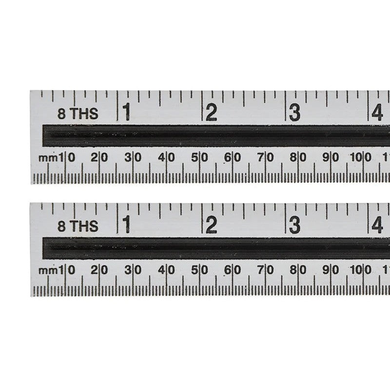 BlueSpot Tools Aluminium Ruler 150mm (6in) - 33930