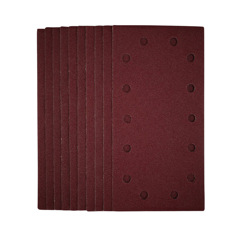 Draper Sanding Sheets 115x230mm 80 Grit Pack of 10