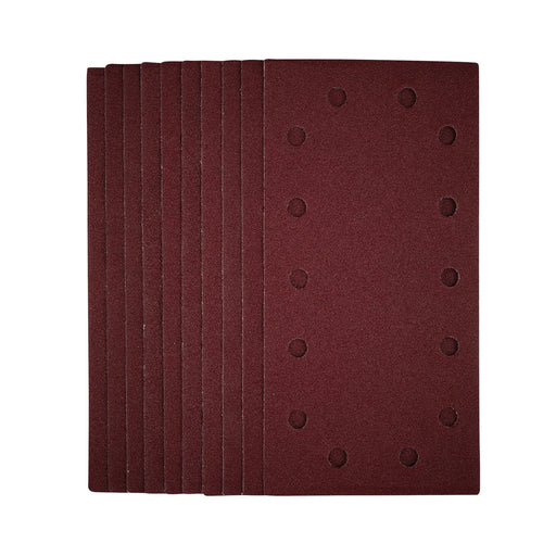 Draper Sanding Sheets 115x230mm 80 Grit Pack of 10
