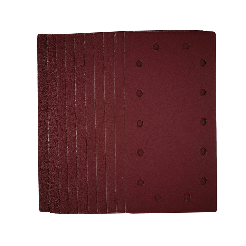 Draper 115x230mm Sanding Sheets Assorted Grits for Power Tools