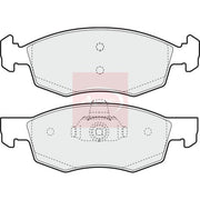 Apec Front Brake Pad Set PAD1330