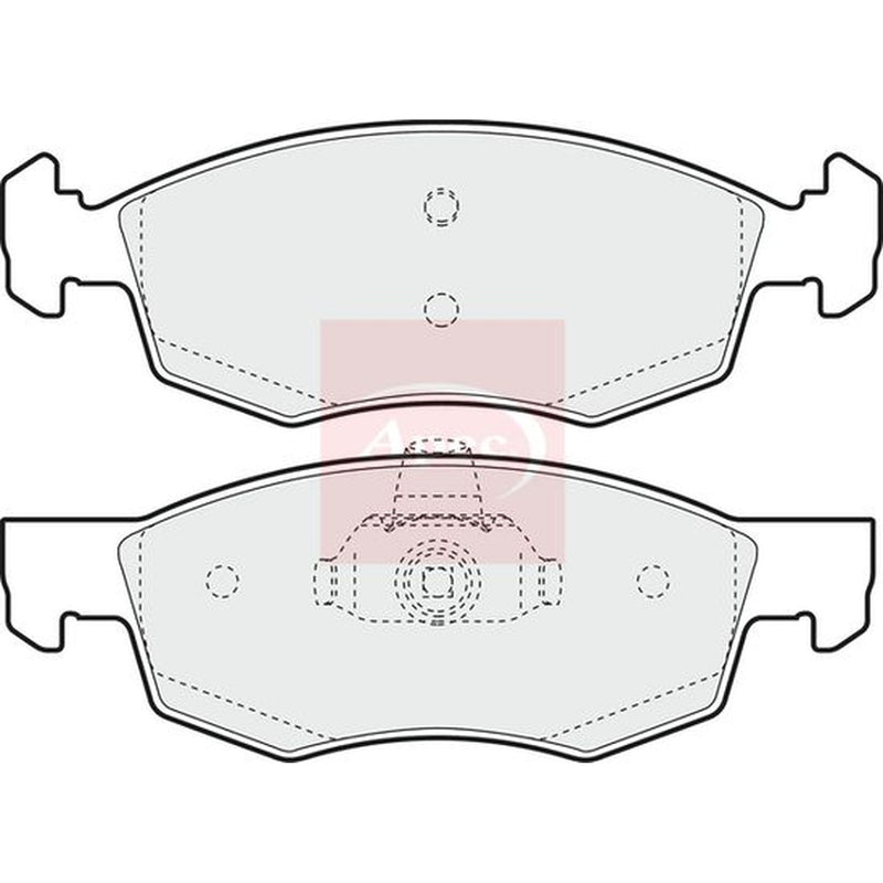 Apec Front Brake Pad Set PAD1330