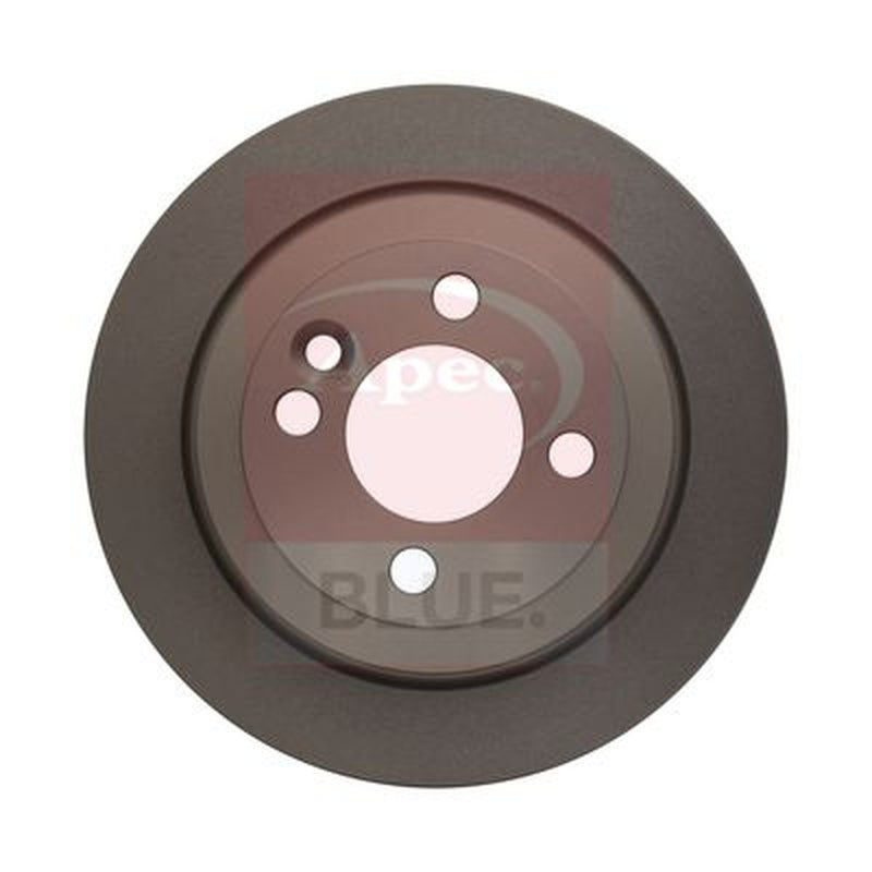 Apec 2 x Solid Rear Brake Discs SDK6115