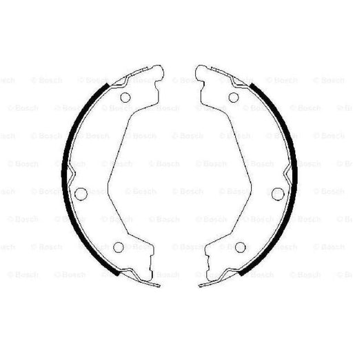 Genuine Bosch Brake Shoe Bs928 Fits Kia Sorento Crdi - 2.5 - 02-11 0986487708 Bosch  - Town Parts