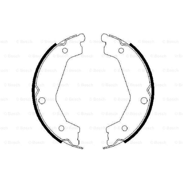 Genuine Bosch Brake Shoe Bs928 Fits Kia Sorento Crdi - 2.5 - 02-11 0986487708 Bosch  - Town Parts