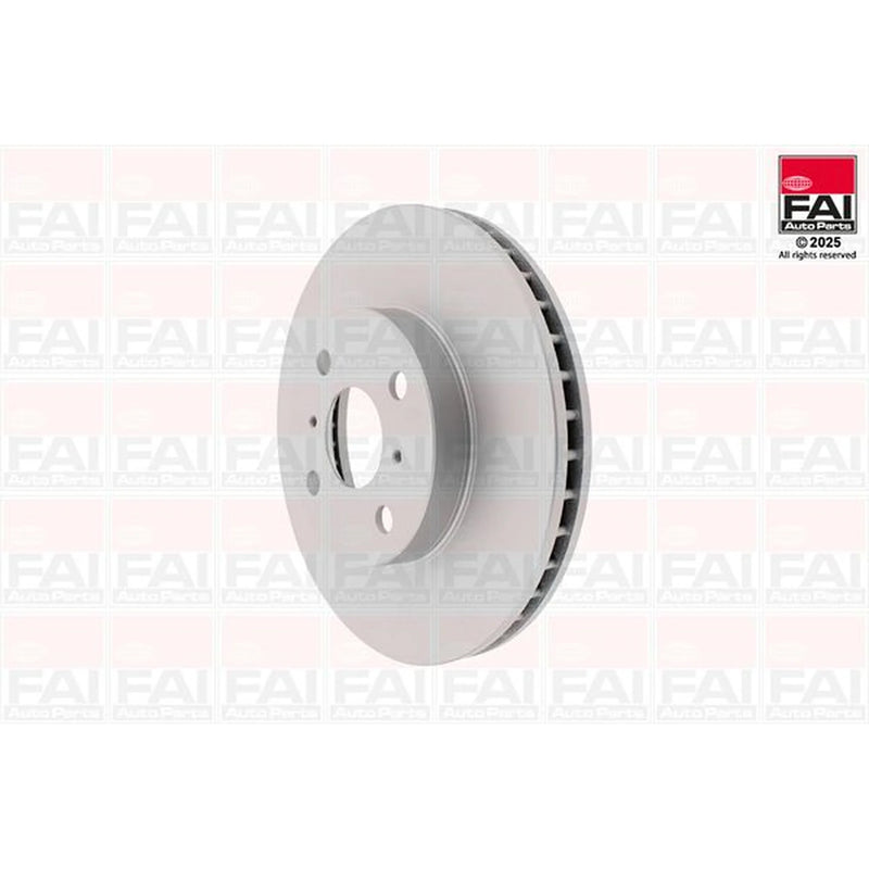 FAI 2 x Vented Front Brake Discs BD390