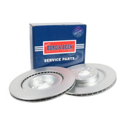 Borg & Beck 2 x Vented Rear Brake Discs BBD5531