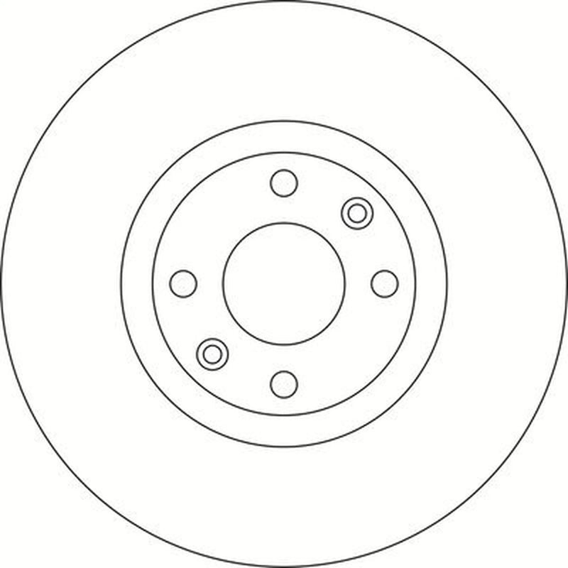 Abtex 2 x Vented Front Brake Discs BD1464V