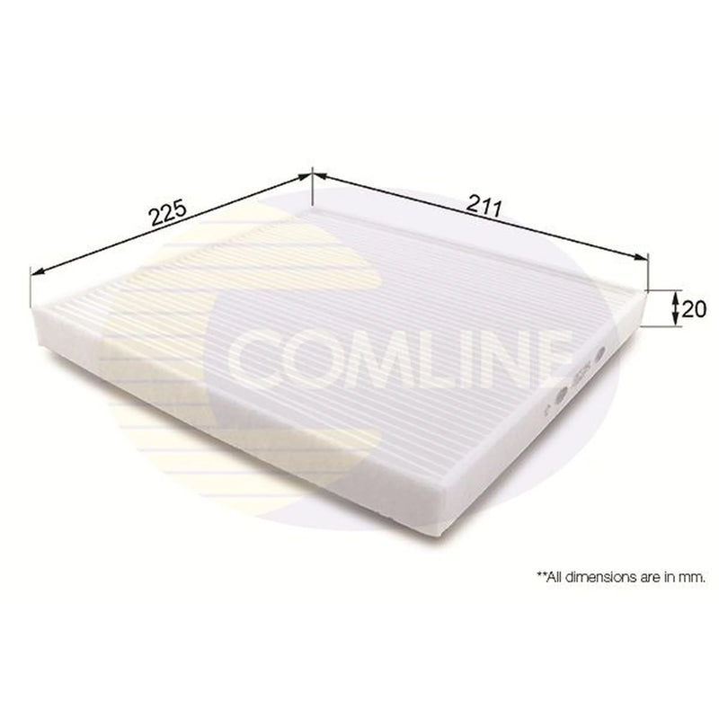 Comline Cabin Air Filter (Pollen Filter) EKF260