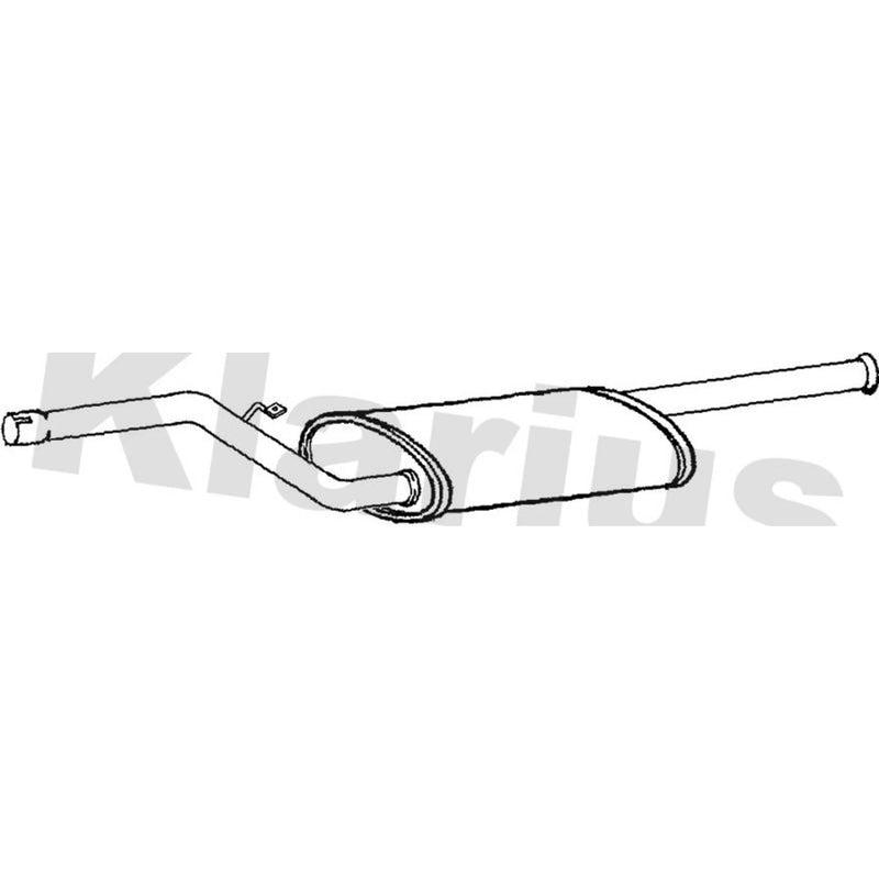 Klarius Box With Centre Pipe Centre RN868B