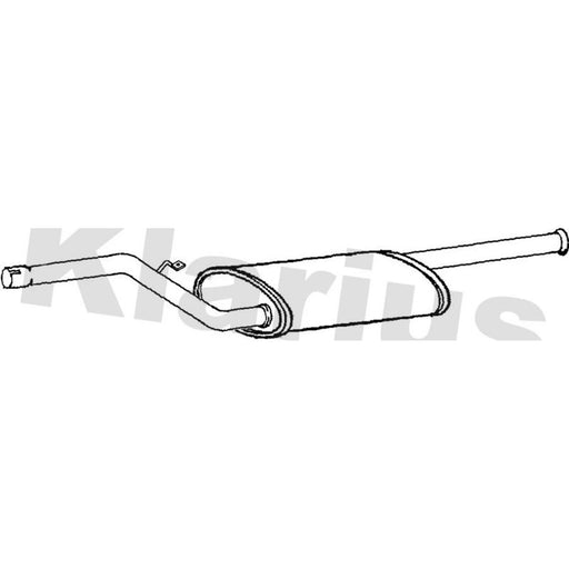 Klarius Box With Centre Pipe Centre RN868B