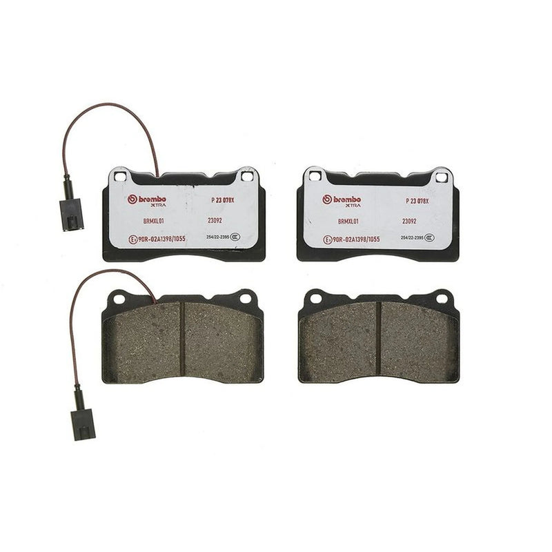 Brembo 4 x Front Brake Pad Set P23078X