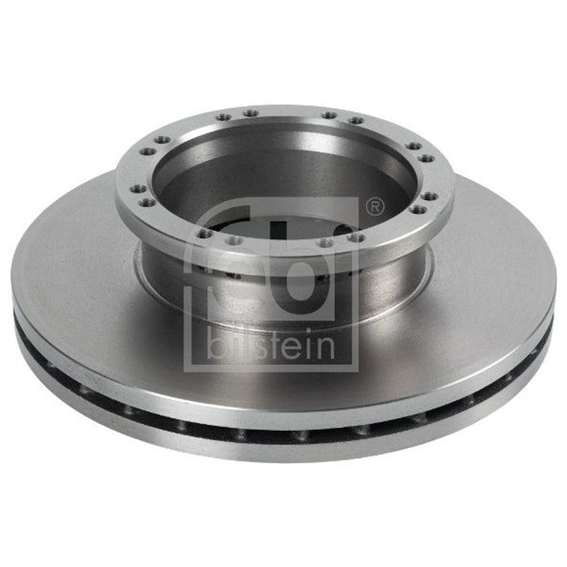 Febi 2 x Internally Vented Front Brake Discs 104222