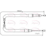 Apec Handbrake Cable Left Rear CAB1063