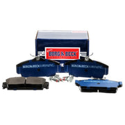Borg & Beck 4 x Front Brake Pad Set BBP1672