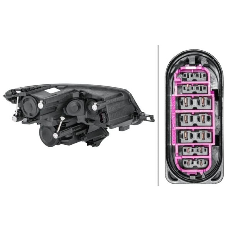 Hella Headlight Headlamp PWY24W Left 1EF 012 669-091