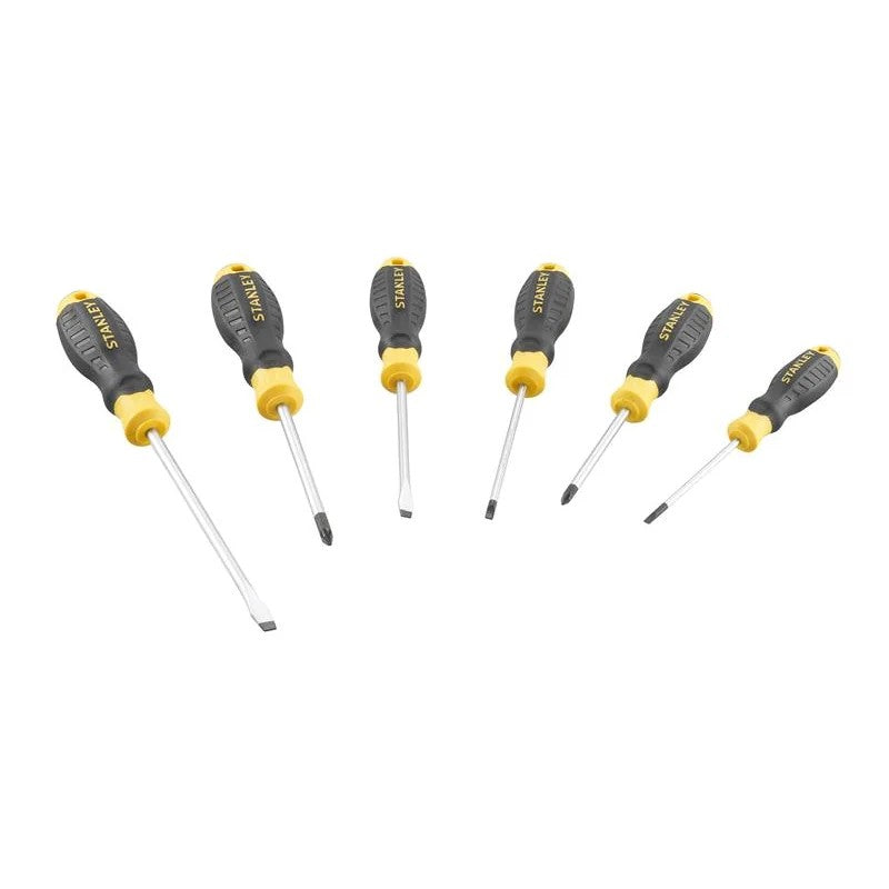 STANLEY® Hand Tools CUSHION GRIP™ Screwdriver Set, 6 Piece - STHT16172-0