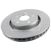 Borg & Beck 2 x Vented Front Brake Discs BBD6005S