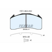 Textar Front Brake Pad Set 2913606