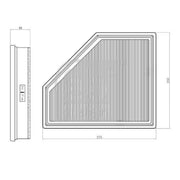 Febi Engine Air Filter 173461