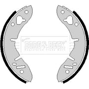 Borg & Beck Brake Shoe Set Axle Kit BBS6155