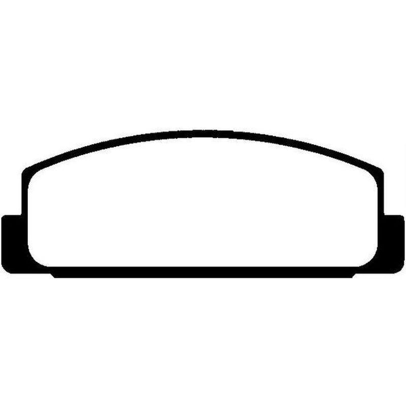 Abtex Rear Brake Pad Set PLU372