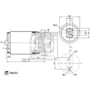 Febi Air Suspension Bellow 198332