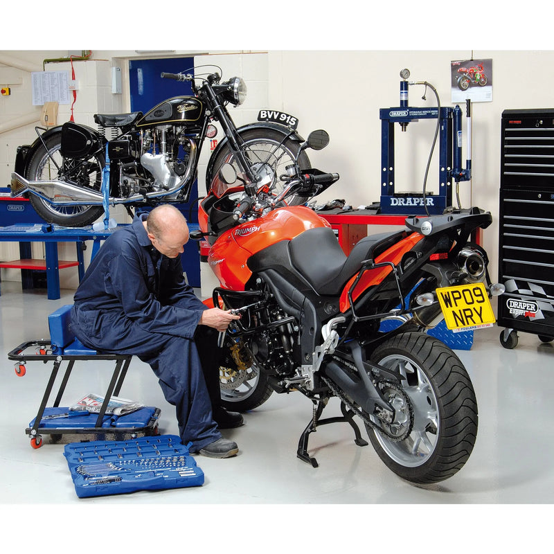 Draper Mechanics Car Creeper and Seat CC2 - Heavy Duty Steel Frame