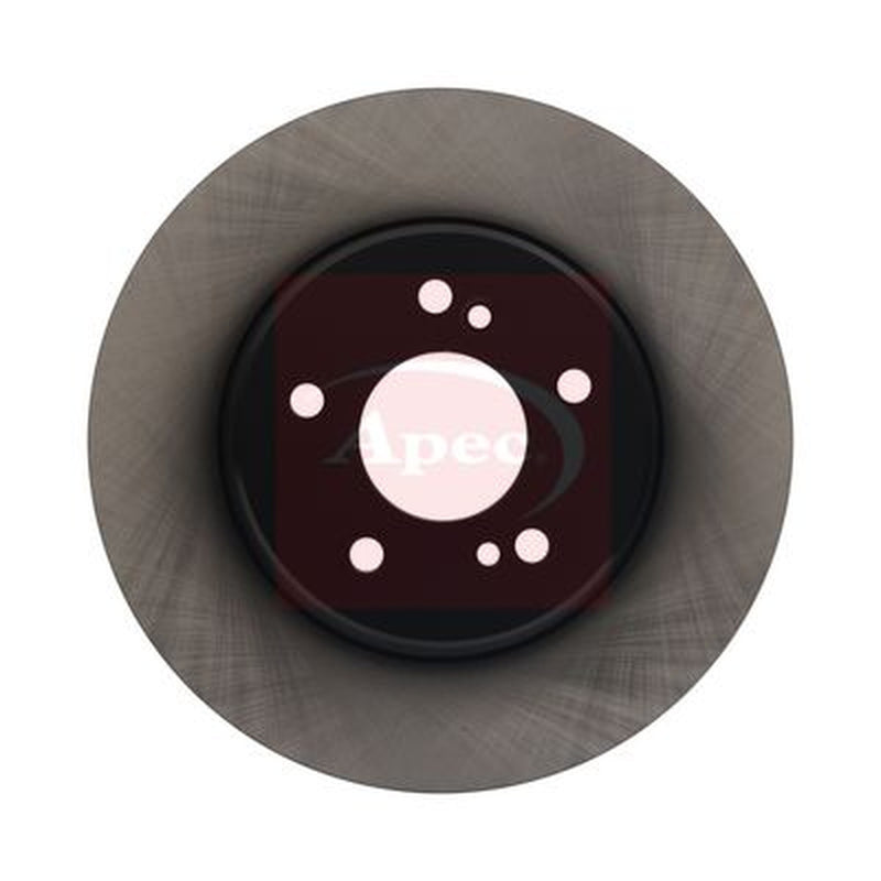 Apec 2 x Solid Rear Brake Discs DSK960