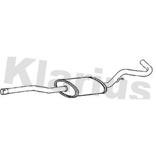 Klarius Box With Centre Pipe Centre FE1219X