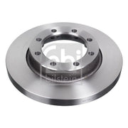 Febi 2 x Solid Front Brake Discs 10687