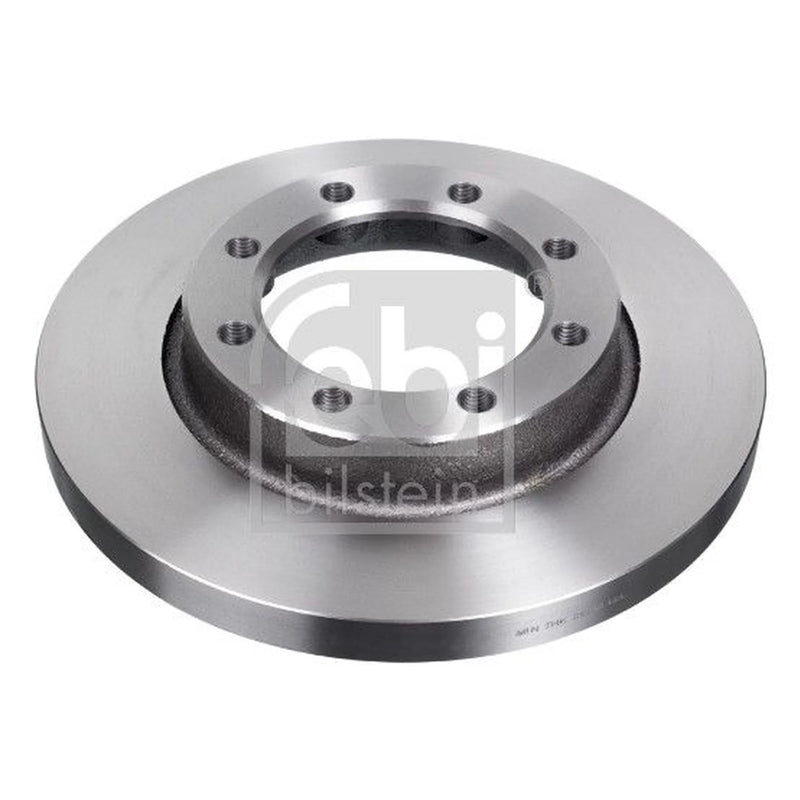 Febi 2 x Solid Front Brake Discs 10687