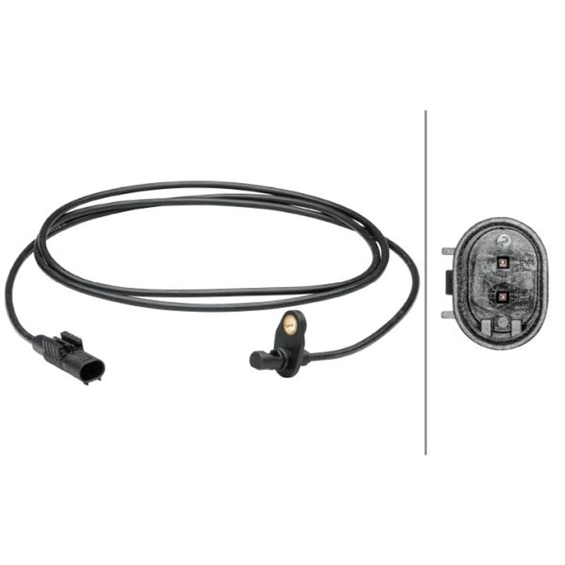 Hella ABS Wheel Speed Sensor Rear 6PU 012 679-591