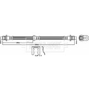 Borg & Beck Brake Hydraulic Hose Line Rear Left BBH8123
