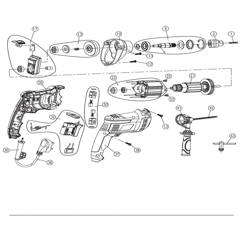 Draper Switch Assembly YID750MGD-32