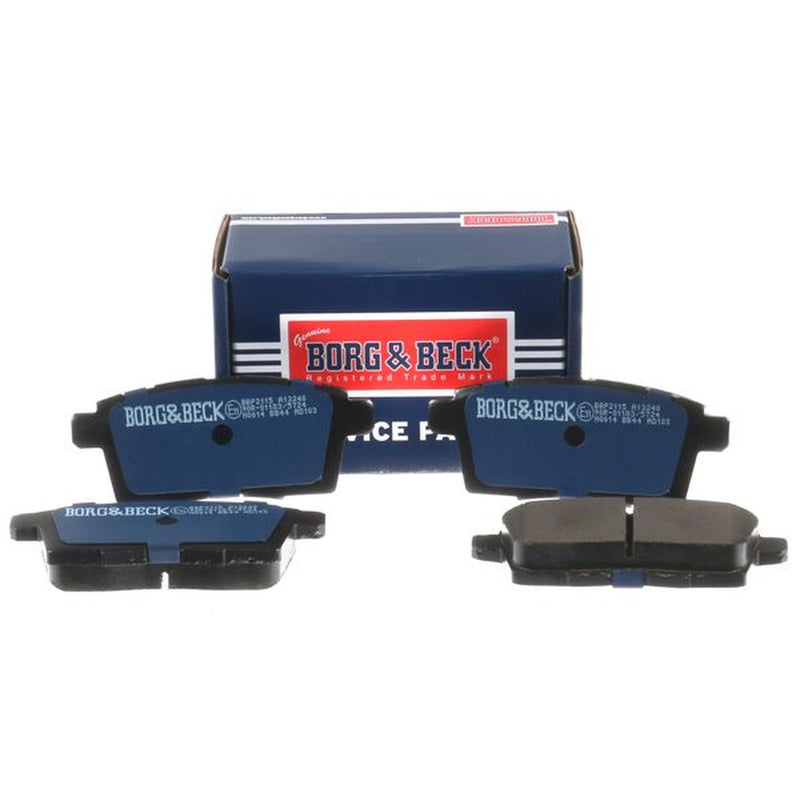 Borg & Beck 4 x Rear Brake Pad Set BBP2115