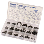 Draper Circlip Assortment 285 Pieces in Storage Case