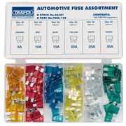 Draper Standard Automotive Plug-In Fuse Assortment 120 Piece