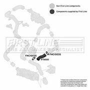 First Line Intercooler Turbo Charge Air Hose FTH1111