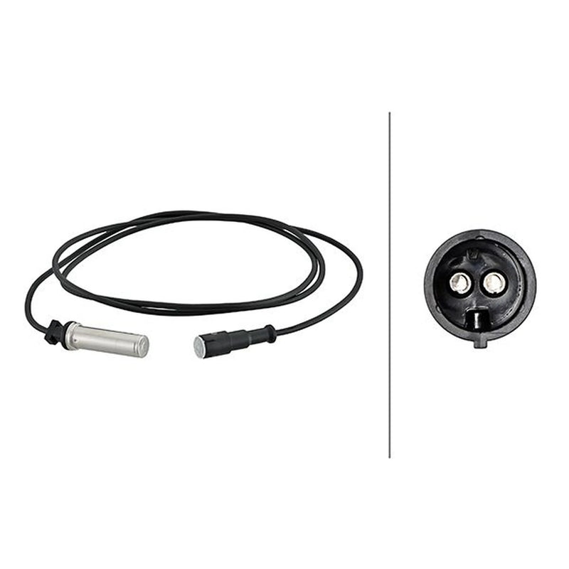 Hella ABS Wheel Speed Sensor Rear 6PU 230 048-141