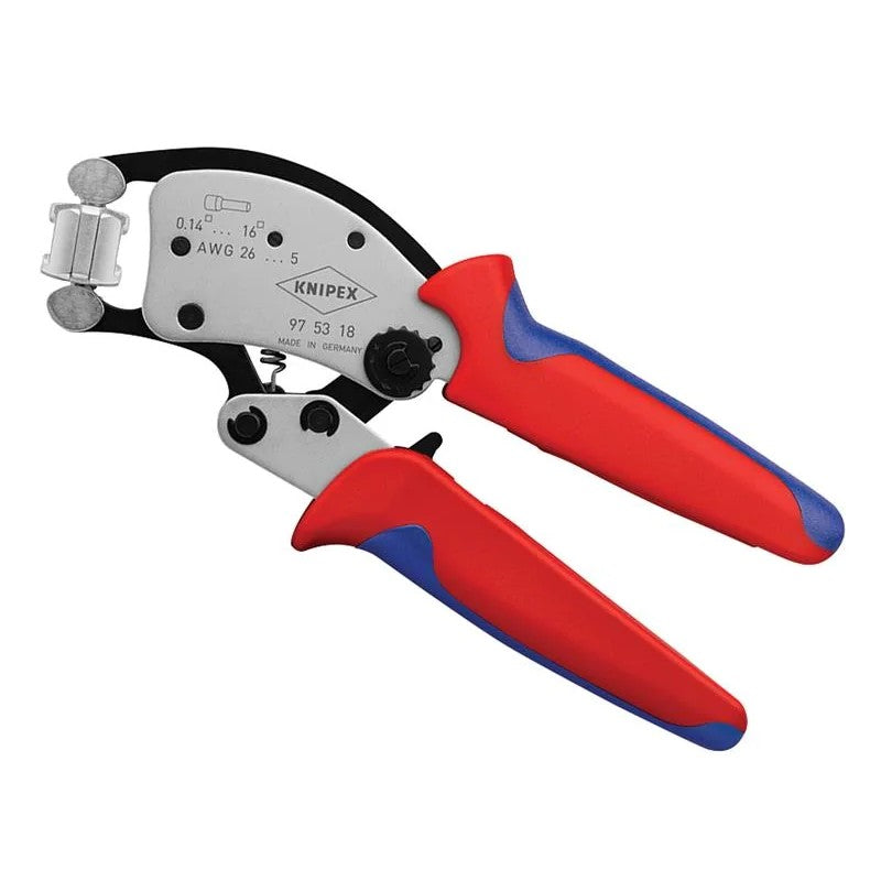 KNIPEX 97 53 18 Twistor16® Self-Adjusting Crimping Pliers 200mm - 97 53 18 SB