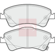 Apec Front Brake Pad Set PAD1646