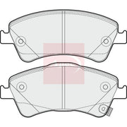 Apec Front Brake Pad Set PAD1646