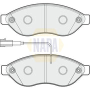 NAPA Front Brake Pad Set NBP1453