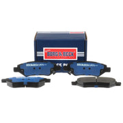 Borg & Beck 4 x Rear Brake Pad Set BBP2469
